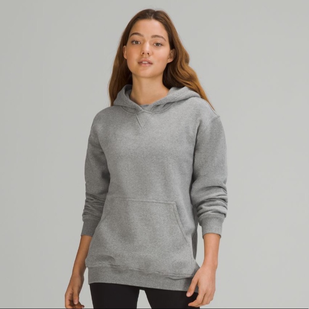 All yours hoodie *Terry* Grey Sage